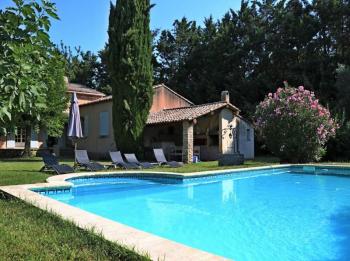 Ferienvilla Pool - Althen des Paluds - Mas du Blancas - Luberon Provence